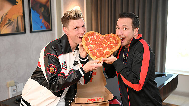 Nick Carter and Howie Dorough