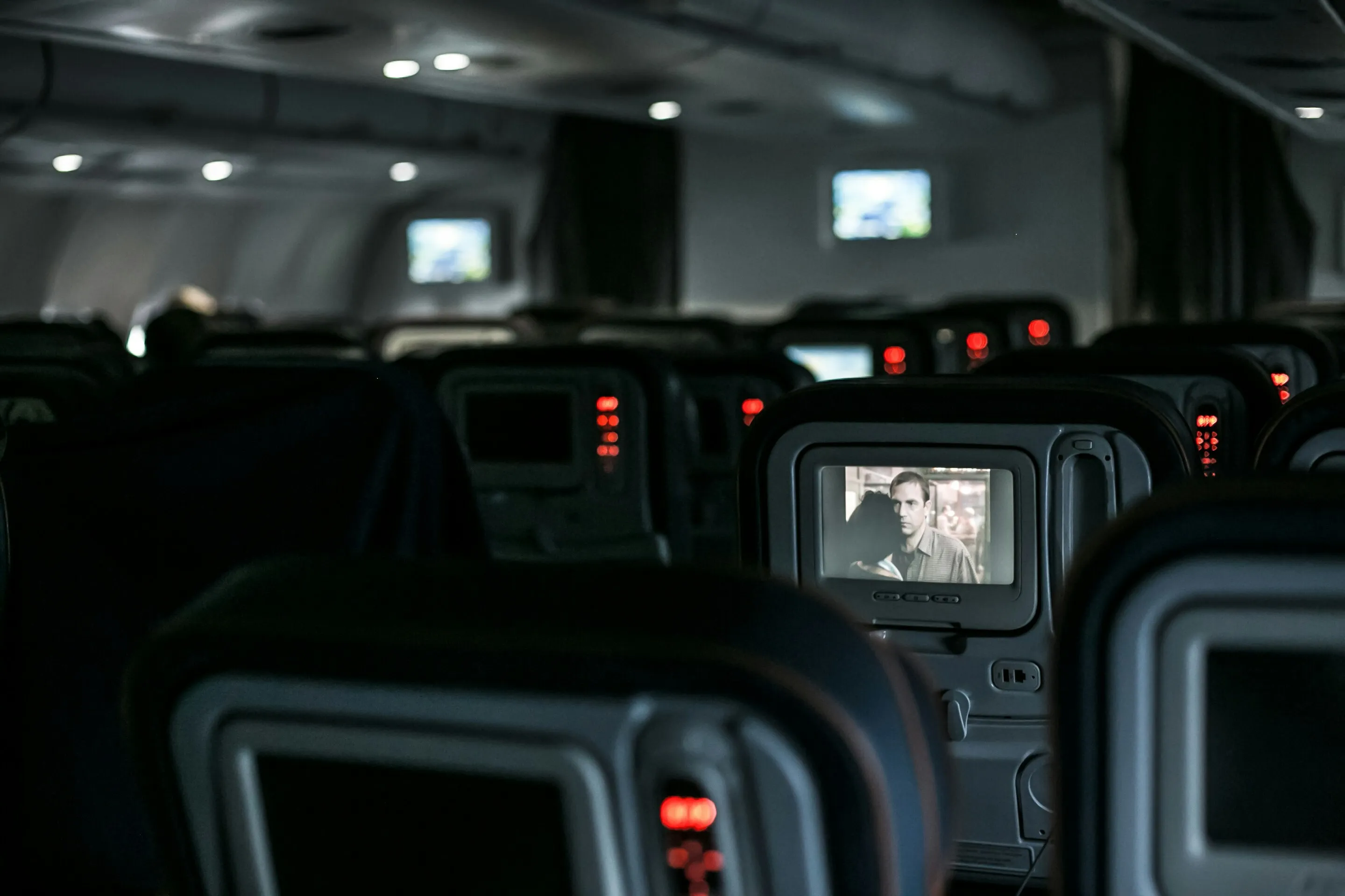 Tvs on plane