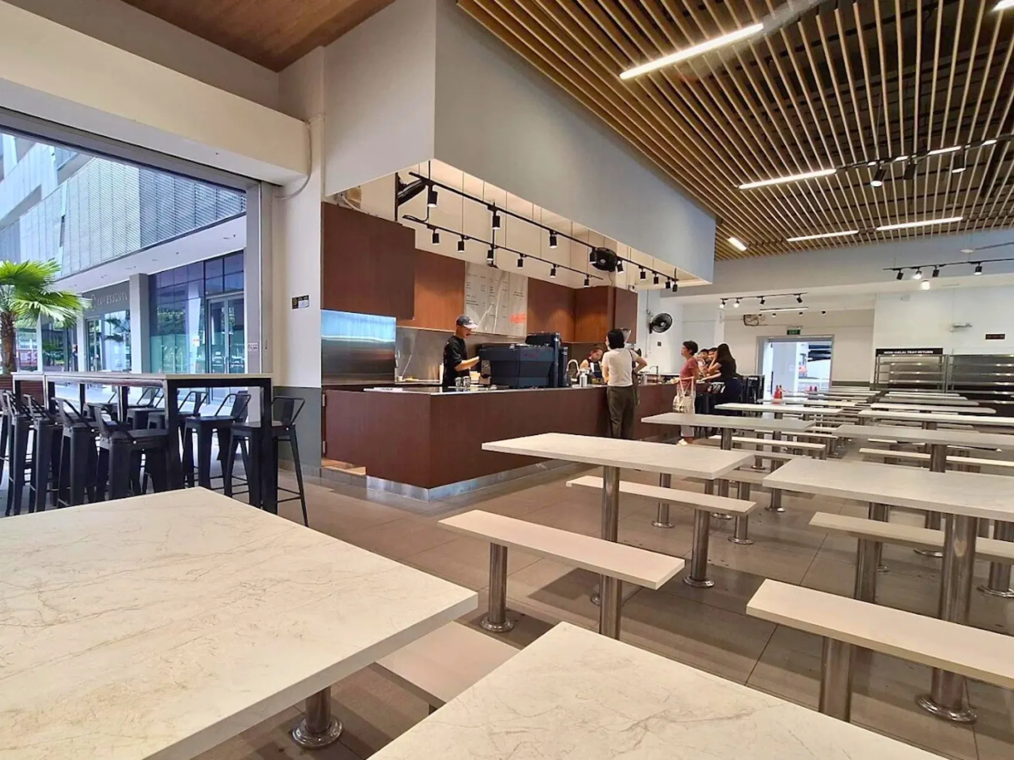 Diff Specialty Coffee at CT Hub 2 in Lavendar, cafe in a food court singapore