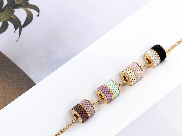 Beaded jewellery from Eden + Elie Beaded jewellery from Eden + Elie