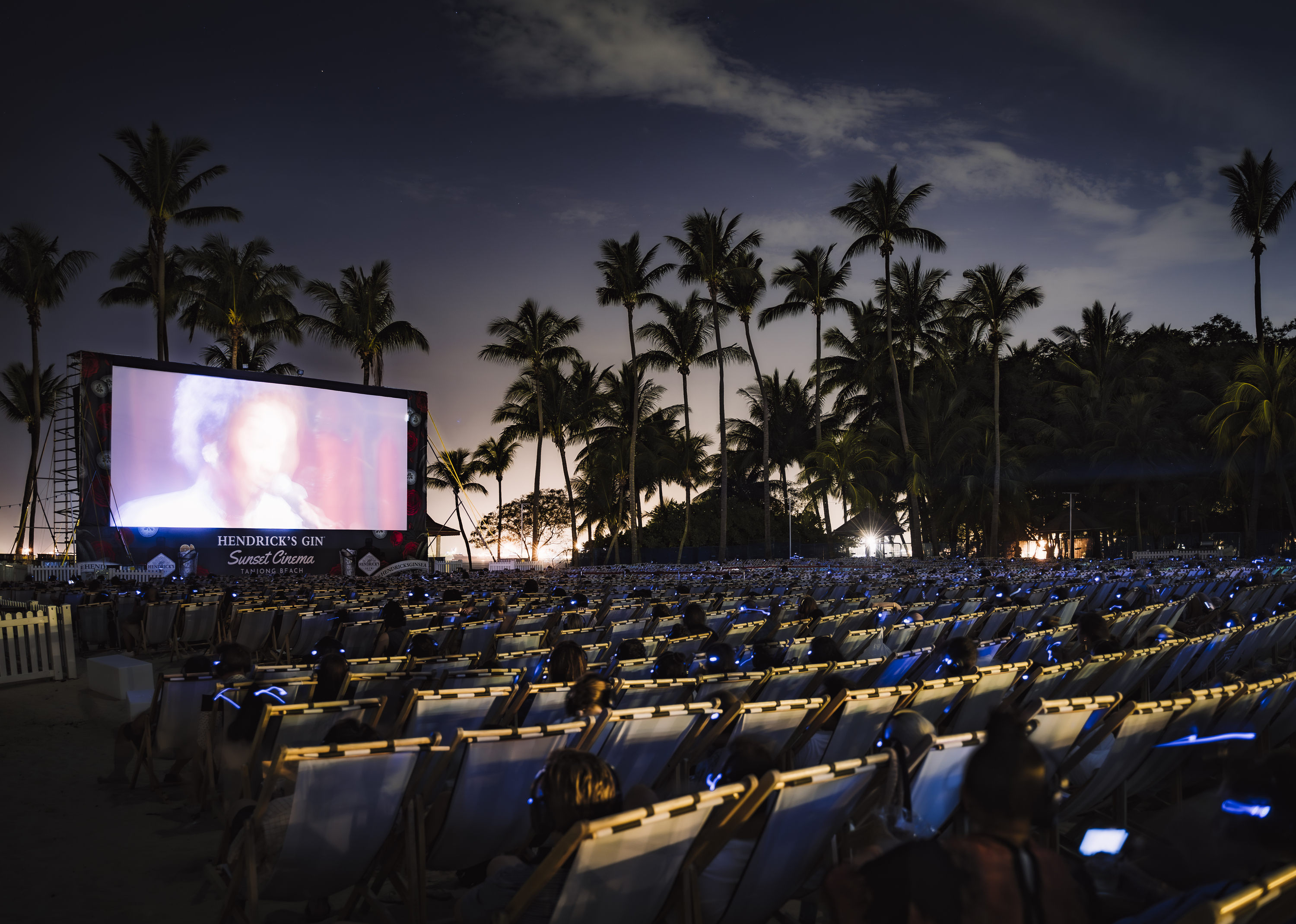 Grab a cocktail and enjoy movies under the night sky once again at Hendrick’s Sunset Cinema