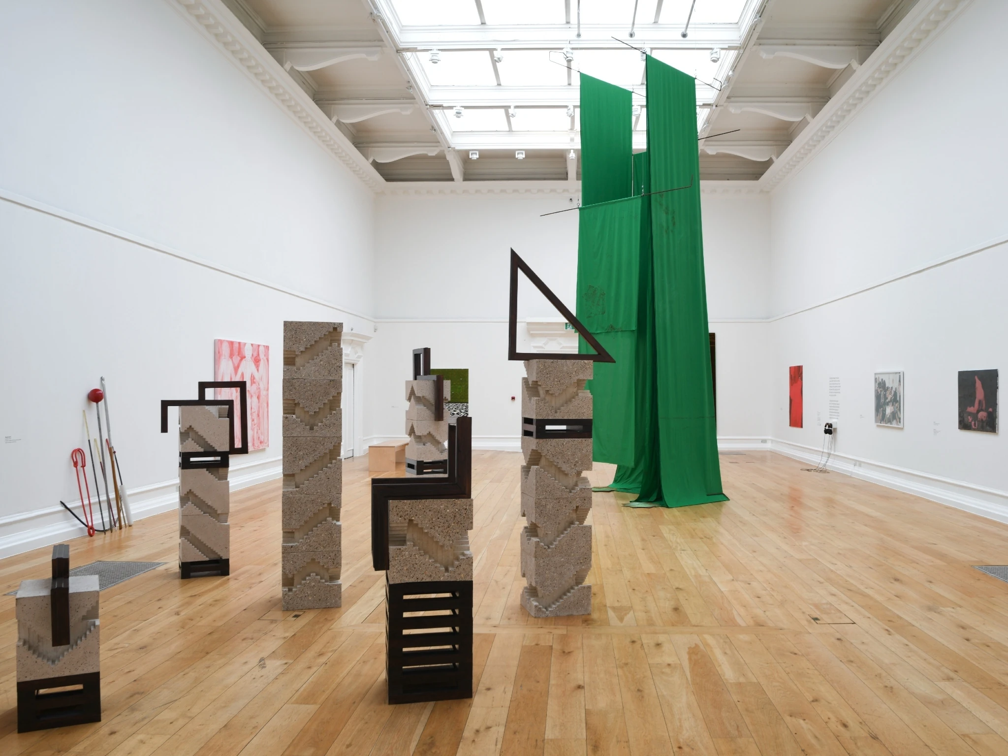 New Contemporaries 2025 at South London Gallery install image