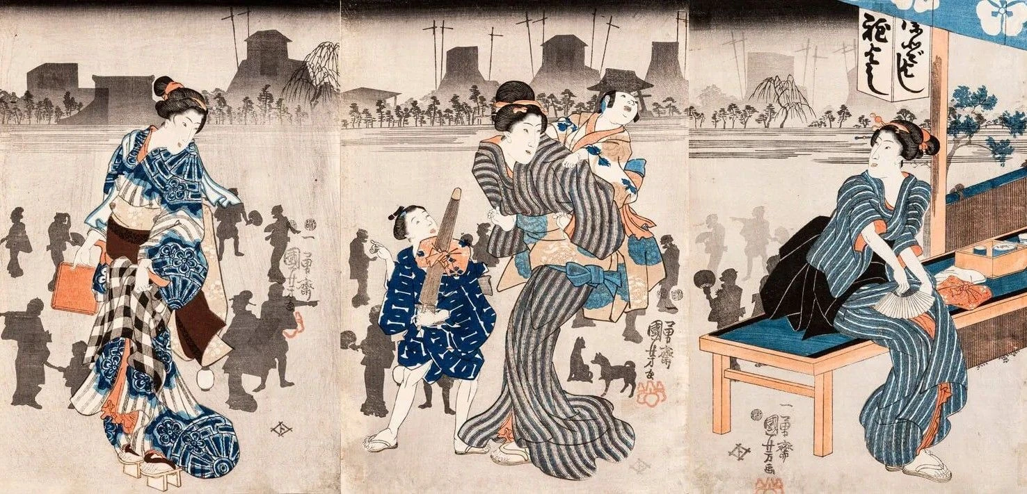 Utagawa-Kuniyoshi. Colecci&oacute;n Pasamar-Onila