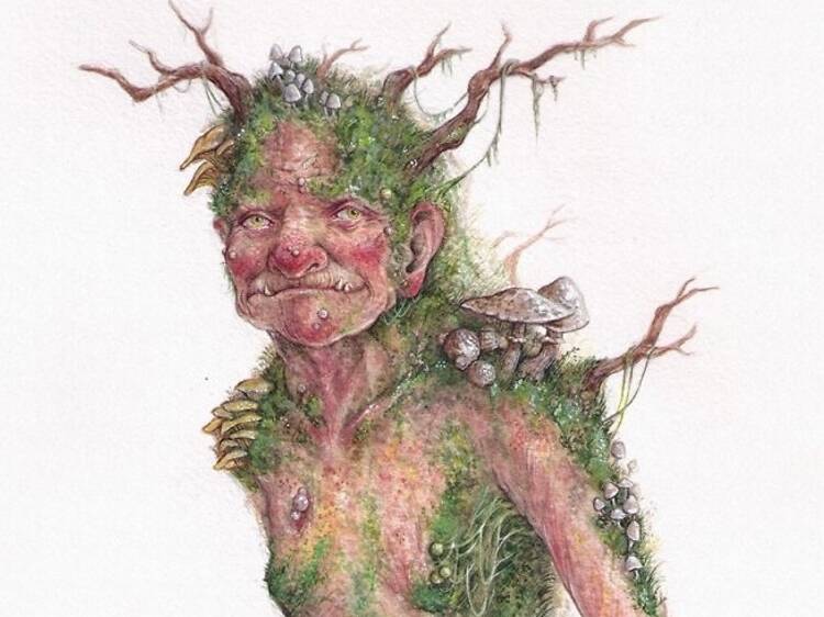 Una exposición gratuita que recupera personajes de la mitología catalana se podrá ver en siete bibliotecas de Barcelona Una exposición gratuita que recupera personajes de la mitología catalana se podrá ver en siete bibliotecas de Barcelona