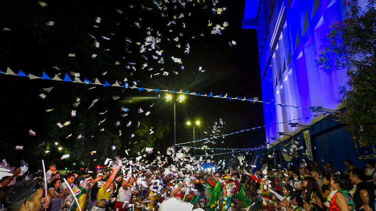Murga Los Descarrilados de Parque Avellaneda