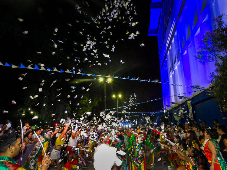 Murga Los Descarrilados de Parque Avellaneda