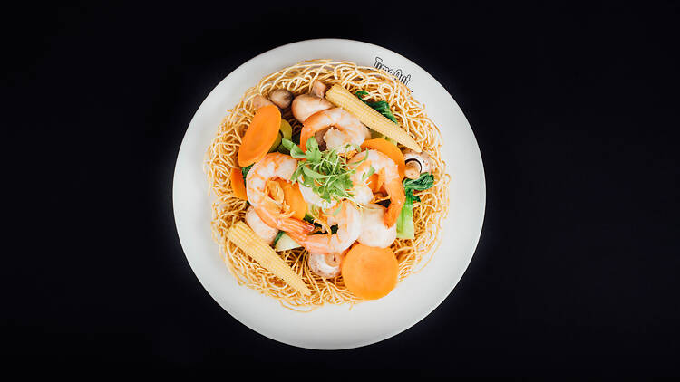 Shrimp Crispy Noodles 