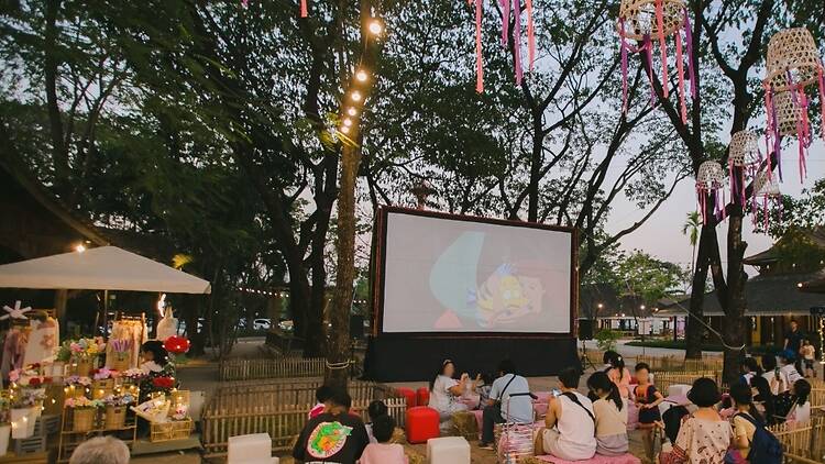 Buy roses, watch movies and make handmade hearts at Jing Jai Market