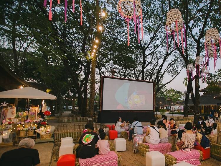 Buy roses, watch movies and make handmade hearts at Jing Jai Market