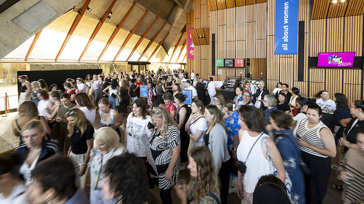 women attending All About Women at the Sydney Opera House
