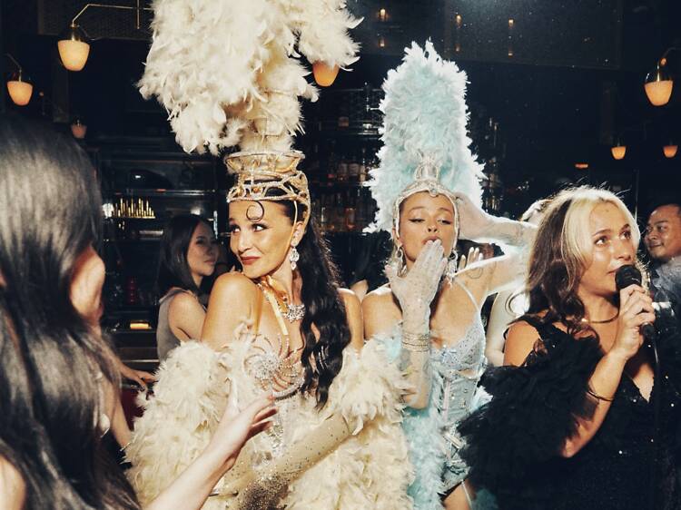 Play Green Flag versus Red Flag with Madame Rouge at Colette's Anti-Valentine's Party