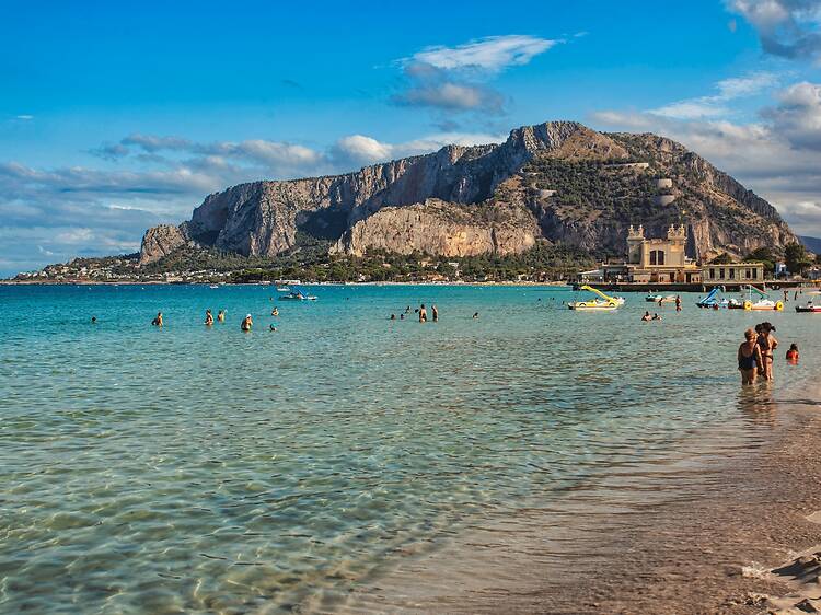 Mondello Beach