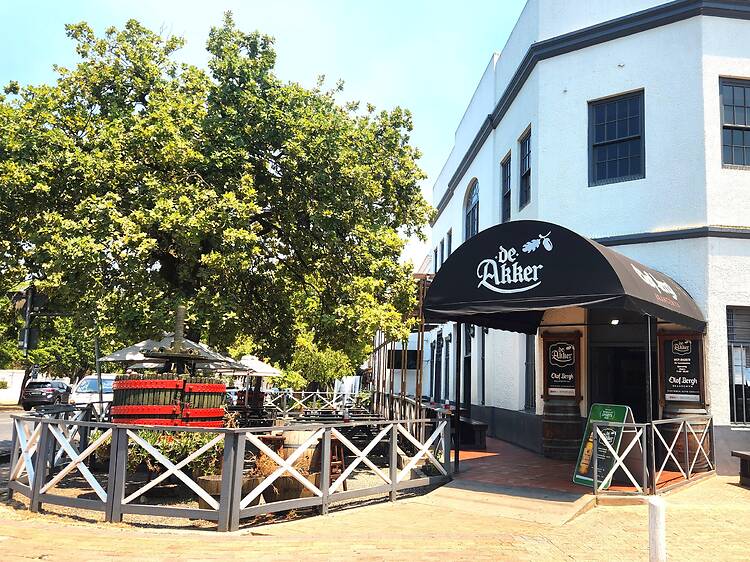 Have a cold one at the oldest pub in town, De Akker Country Pub Have a cold one at the oldest pub in town, De Akker Country Pub