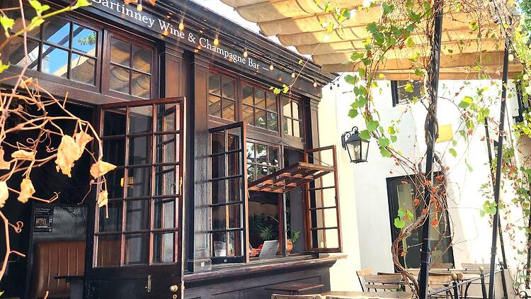 Sip on a glass of your choice at Bartinney Wine & Champagne Bar Sip on a glass of your choice at Bartinney Wine & Champagne Bar