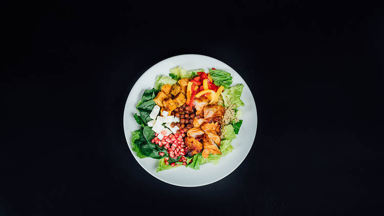 Salade pomme grenade