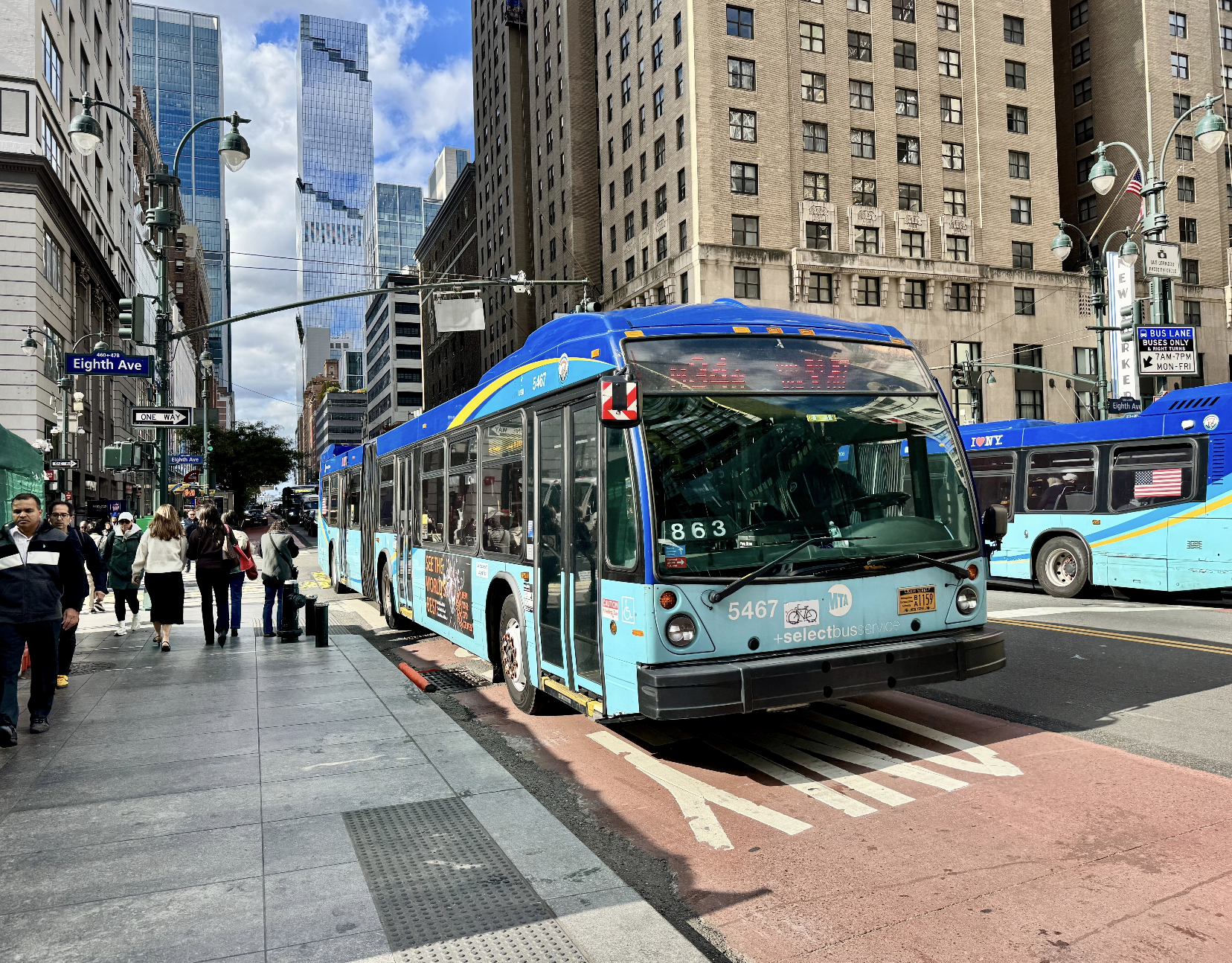 A free, 5-week bus program could be implemented during the World Cup in NYC