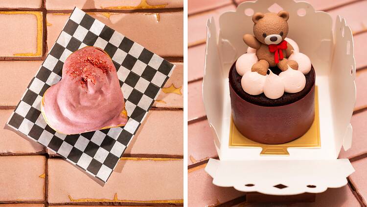 Red velvet de osito en Rulce