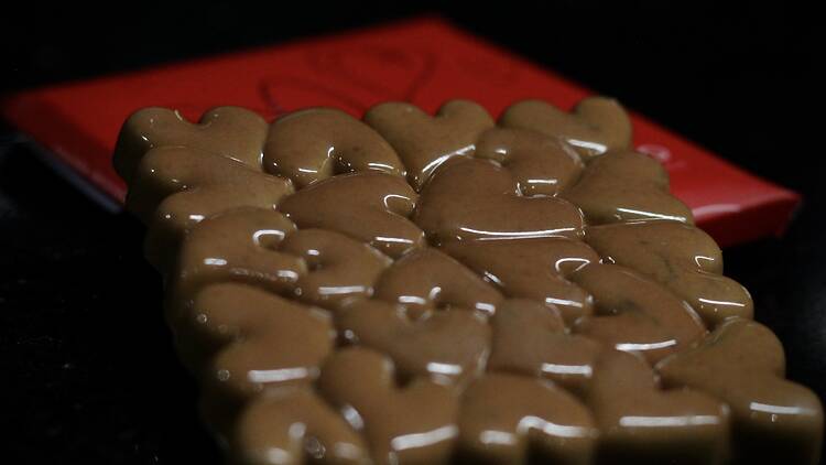 Tabletas de corazón en Dolcenero