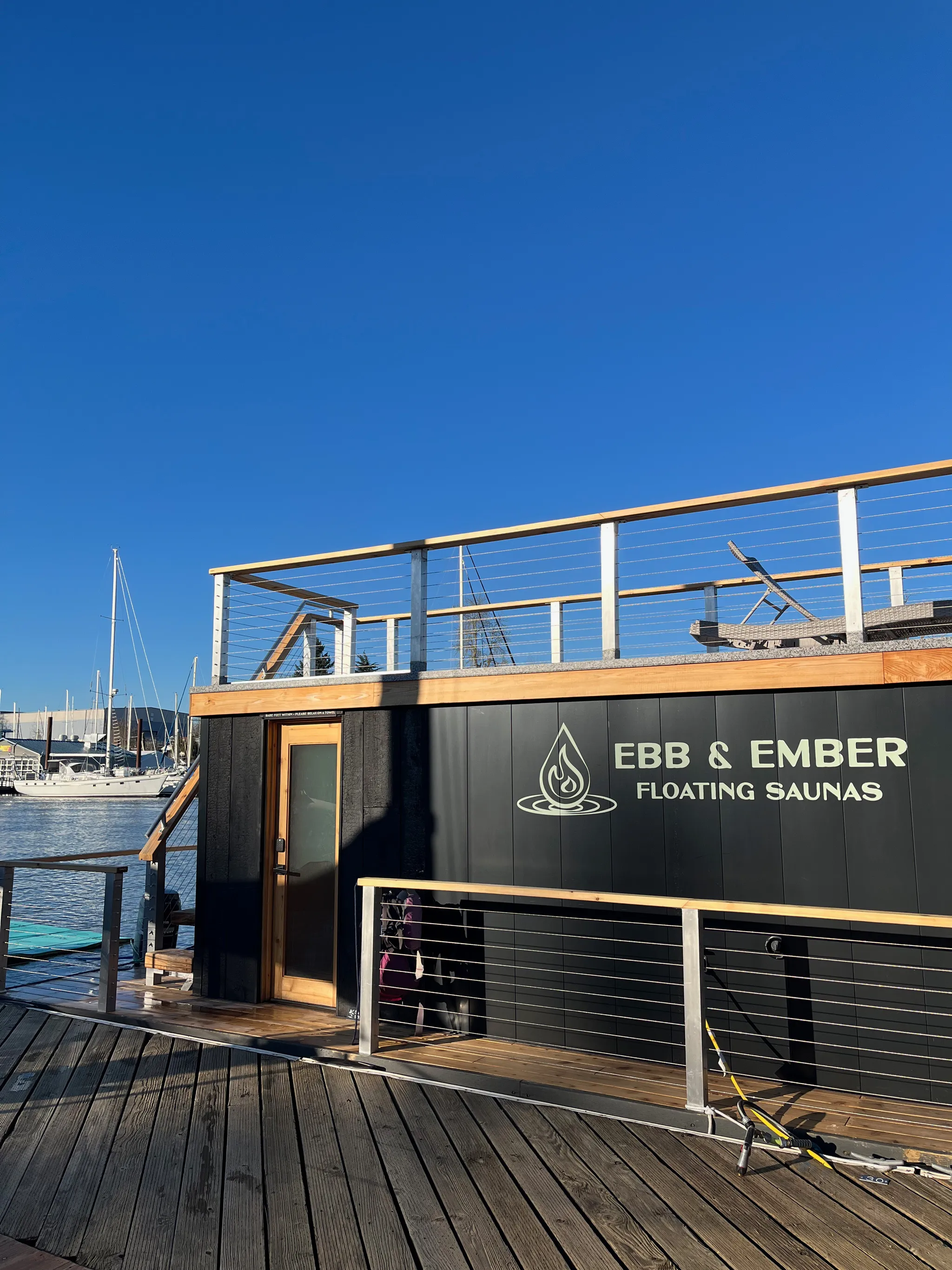 Ebb & Ember Floating Saunas