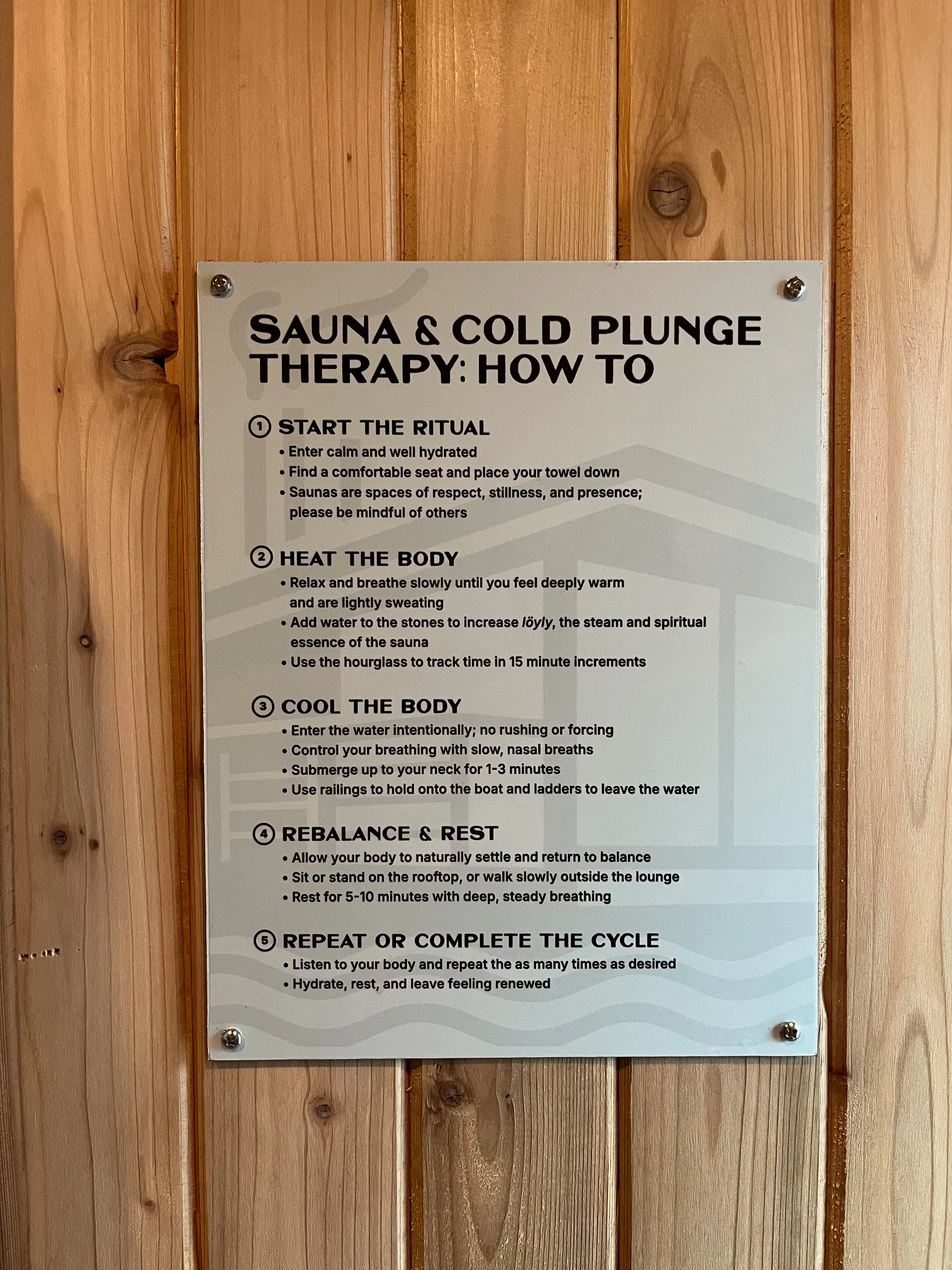 Ebb & Ember Floating Saunas