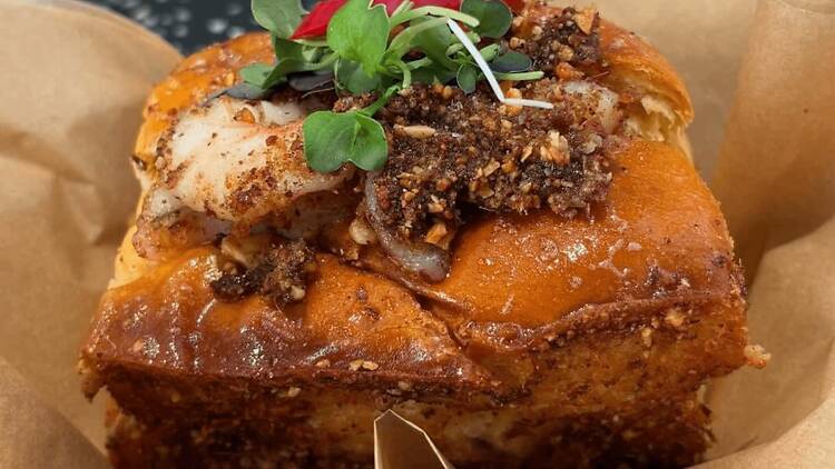 Lamai Thai Tapas: brioche de langostinos