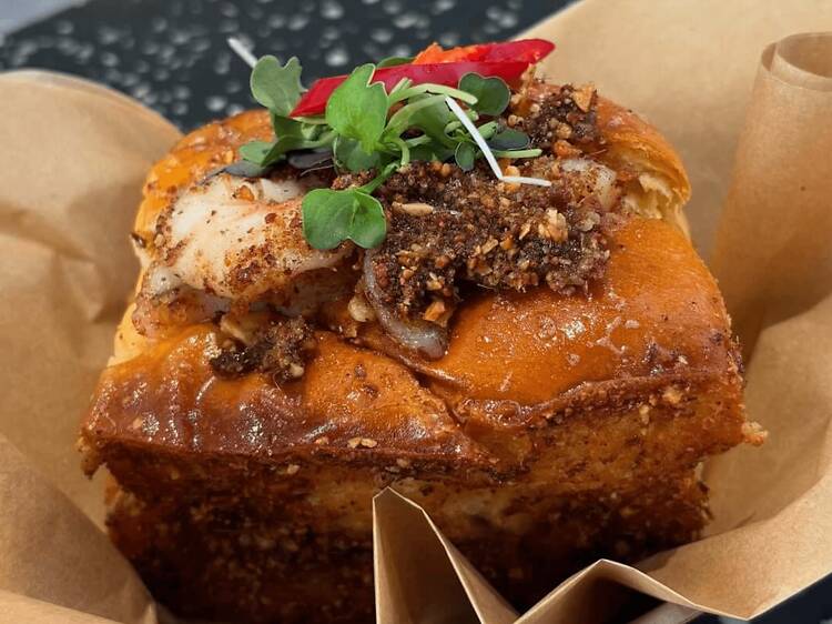 Lamai Thai Tapas: brioche de langostinos