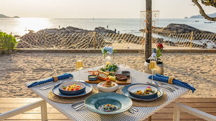 Surf and turf your way through romance with a curated set dinner for two