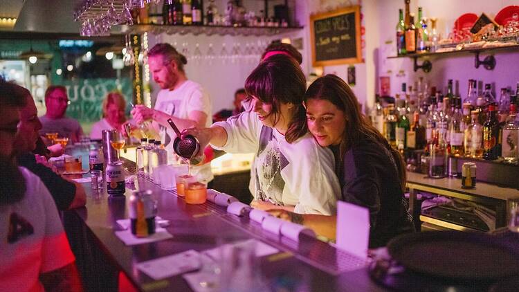 Couch, bar in England