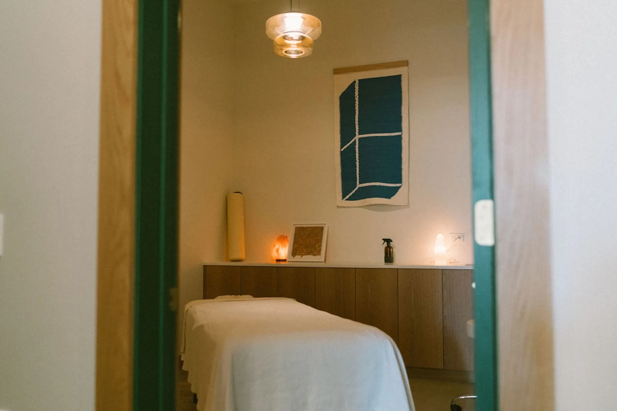 The interior of one of Sparrow's treatment rooms.