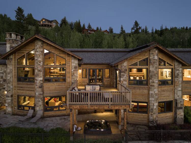 The Ultimate Log Cabin: Classic Teton Retreat