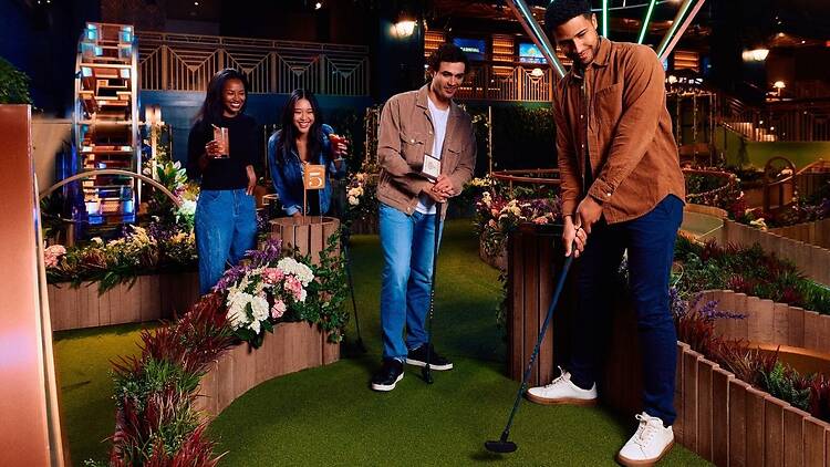 1 - Mini Golf  (Swingers, The Crazy Golf Club)