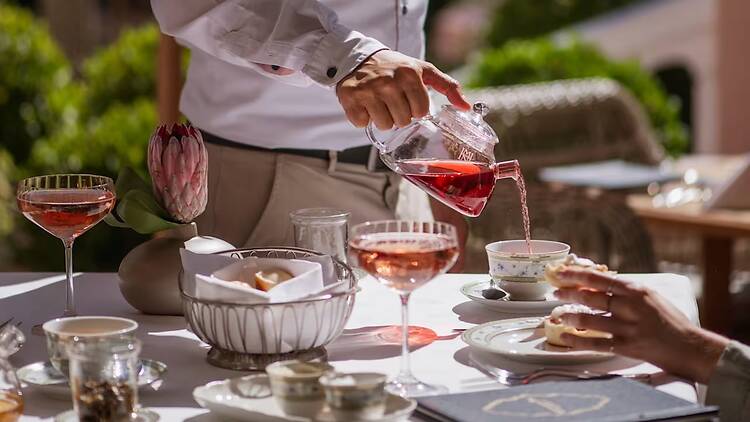 Afternoon Tea at the Mount Nelson