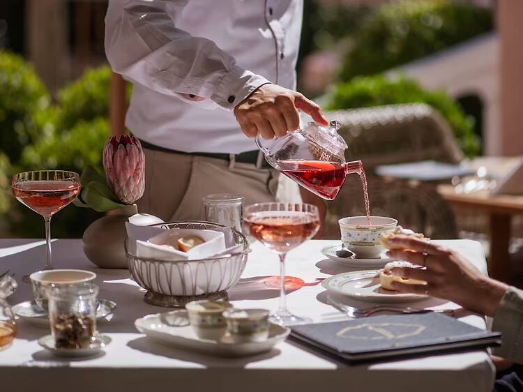 Afternoon Tea at the Mount Nelson