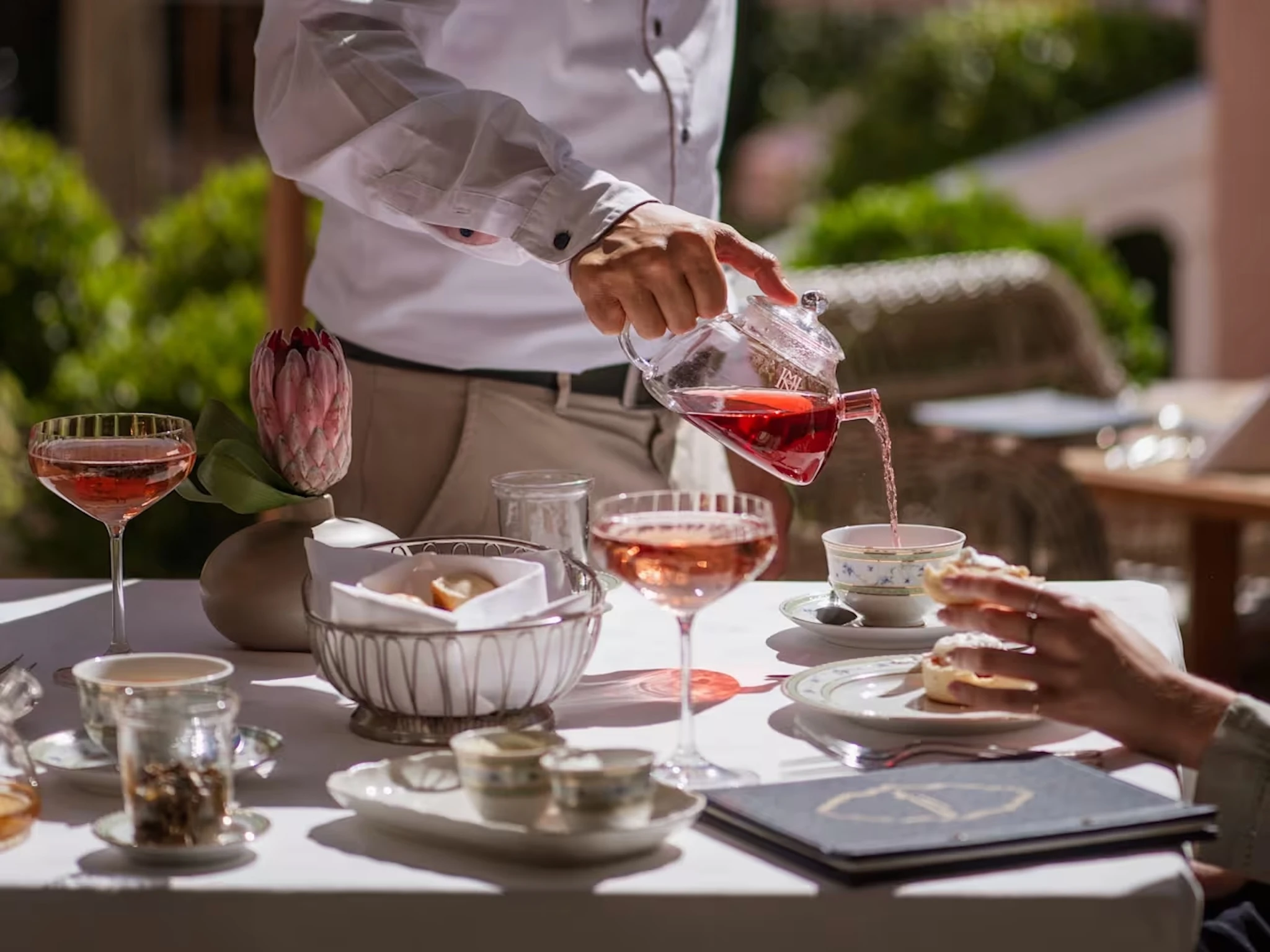 Afternoon Tea at the Mount Nelson