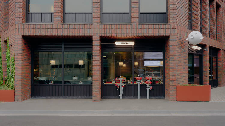 The front facade of Suupaa.