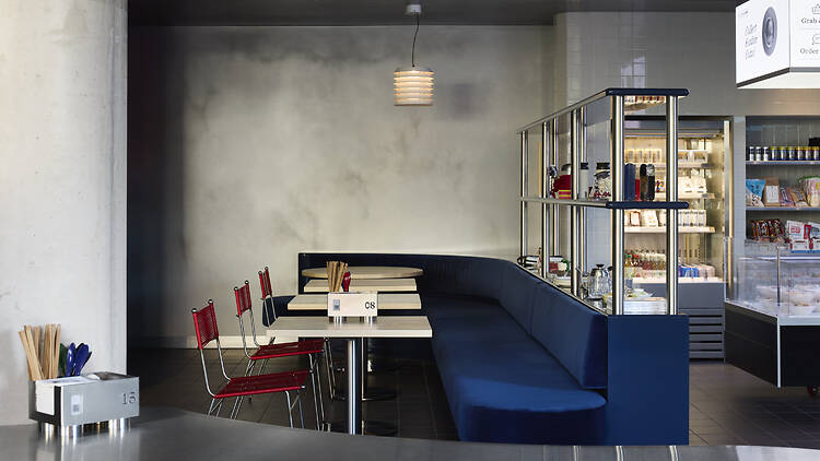 Seating area at Suupaa.