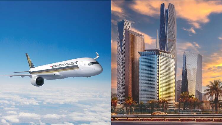 Singapore Airlines and Riyadh Kingdom of Saudi Arabia
