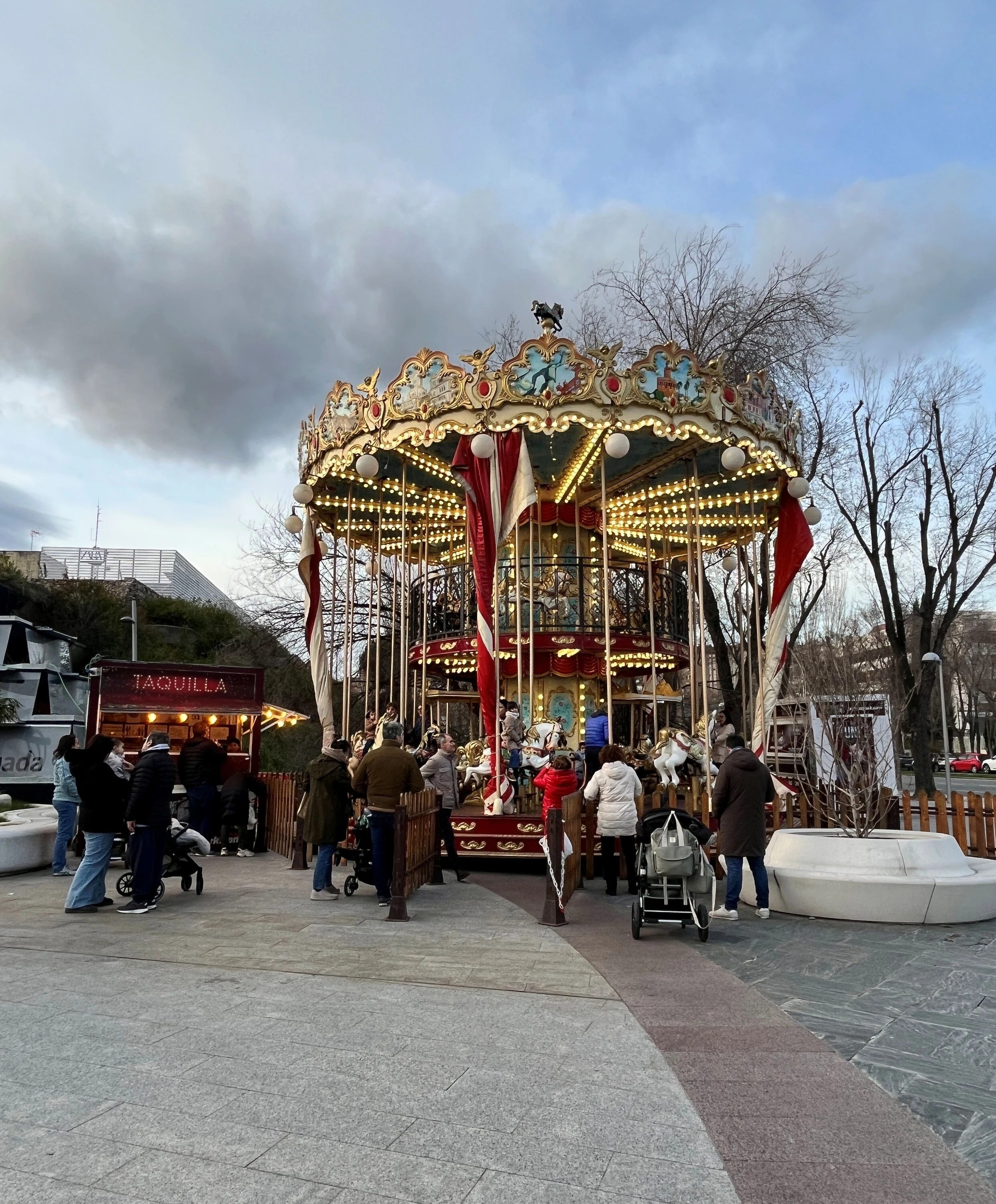 Tiovivo del centro comercial La Vaguada. MB