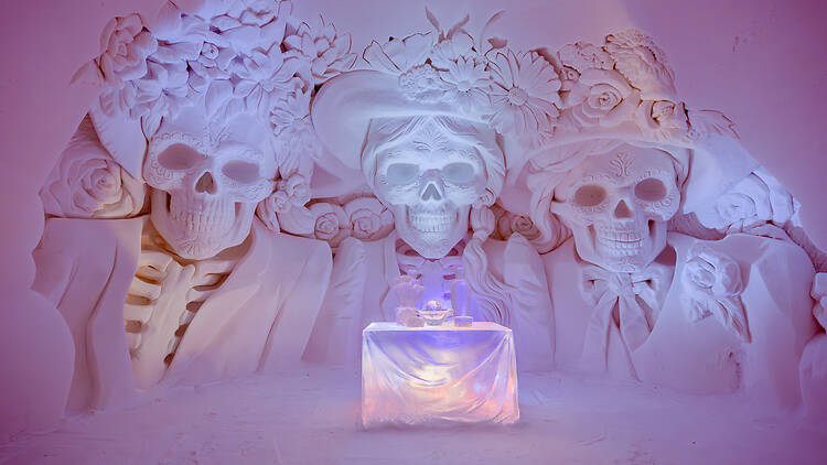 Lapland’s Snow Village is Breaking Records – see the stunning pictures