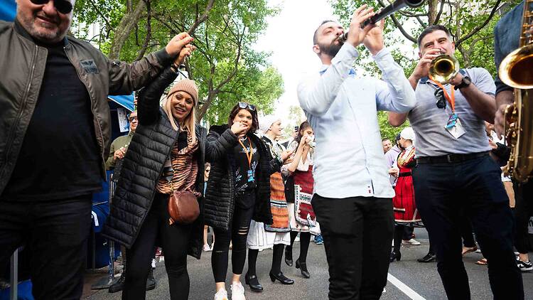 music played at Greek Antipodes Festival 