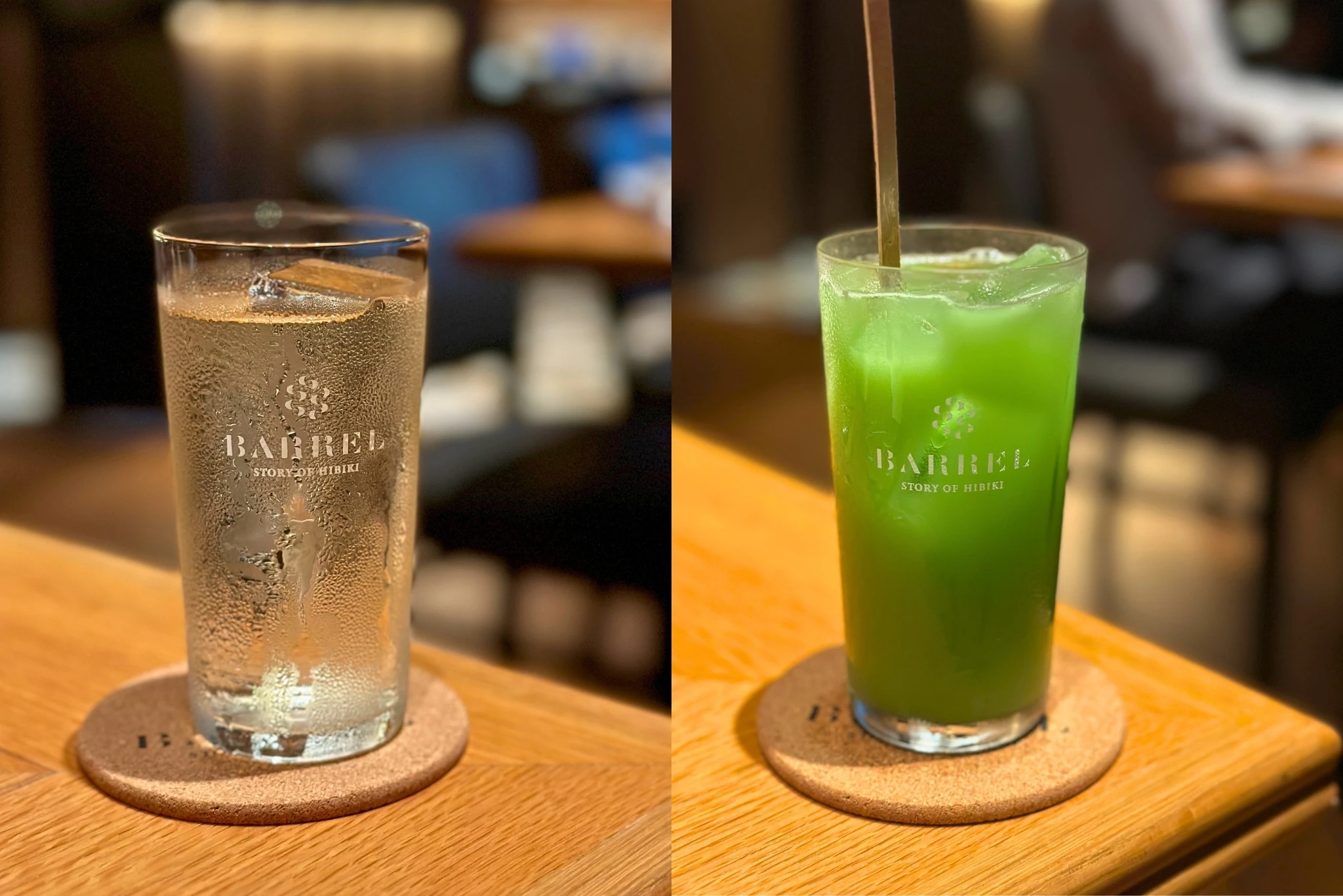 Barrel Story of Hibiki cocktails