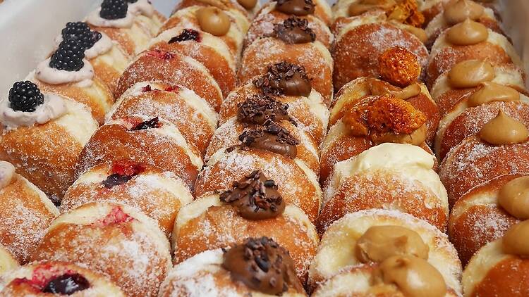 Doughnuts from Bread Ahead in Borough, London