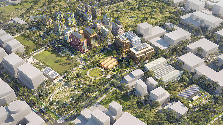 Bradfield City plans