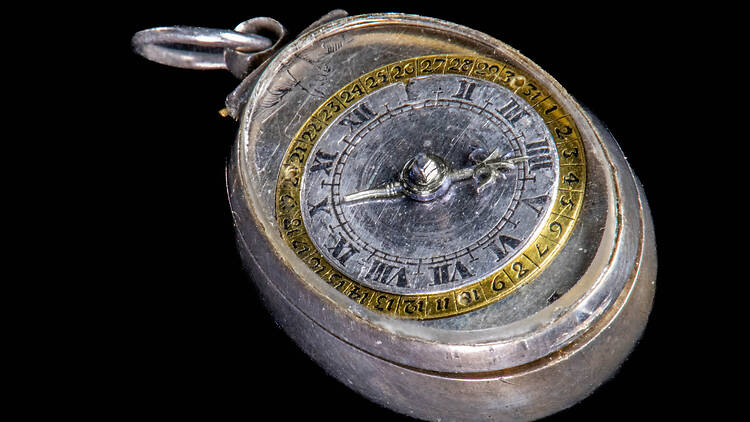Oliver Cromwell's silver pocket watch