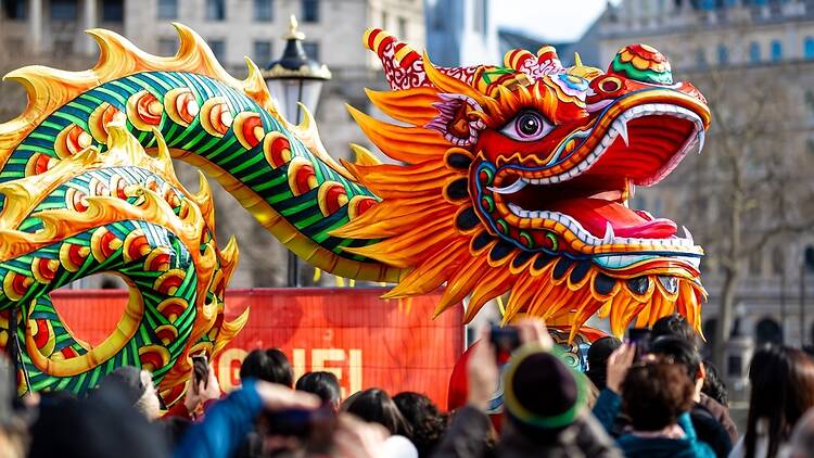Chinese Lunar New Year parade in London