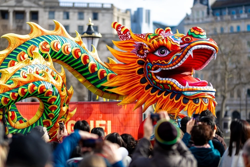 Chinese Lunar New Year parade in London