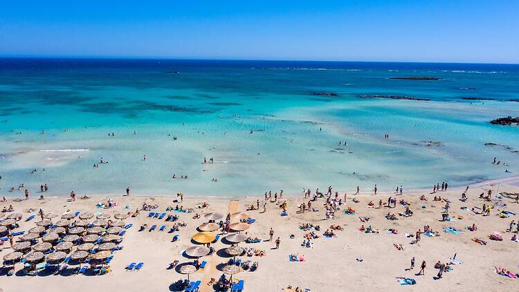 Elafonisi Beach, Crete, Greece Elafonisi Beach, Crete, Greece