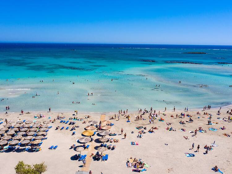 Elafonisi Beach, Crete, Greece Elafonisi Beach, Crete, Greece