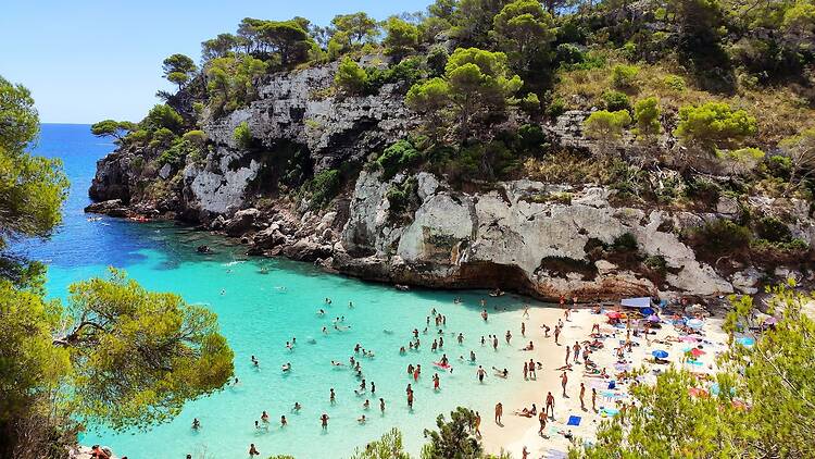 Cala Macarella, Menorca, Spain Cala Macarella, Menorca, Spain