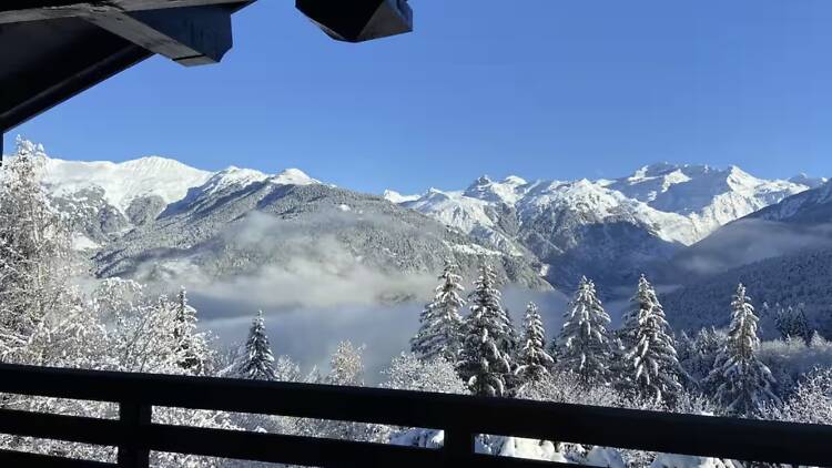 The Authentic Retreat: Traditional Log & Stone Chalet